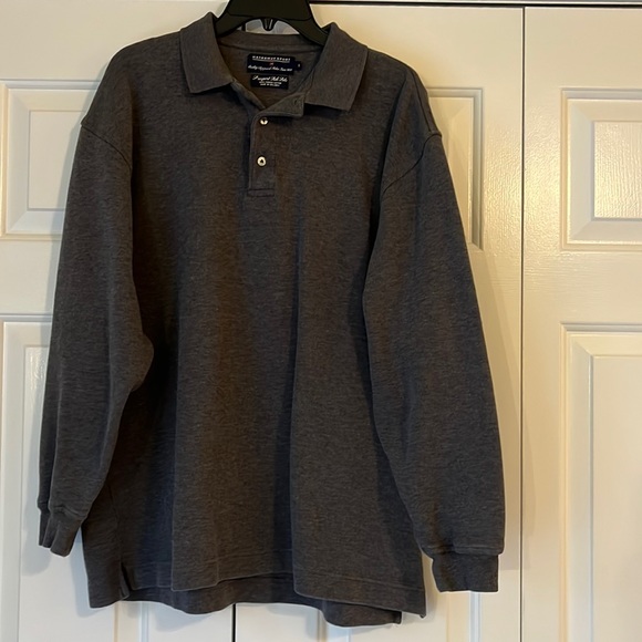 Hathaway Sport Other - Men's Hathaway Sport Freeport Rib Long Sleeve Polo- EUC